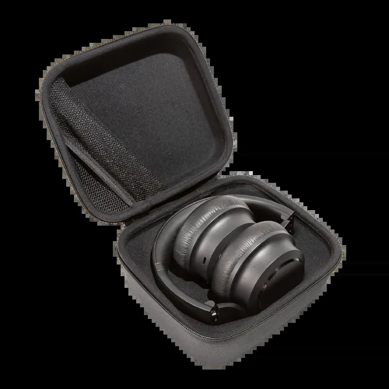 Wyze Headphones — #1 Over-Ear Headphones on Tiktok, 40Db Active Noise Cancelling Bluetooth Earphones, Transparency Mode, Great Bass, Custom EQ in App, Microphone, Foldable, Lightweight, Alexa Built-In, W/ Aux Cord, Android Ios Audio Black Sweat Resistant