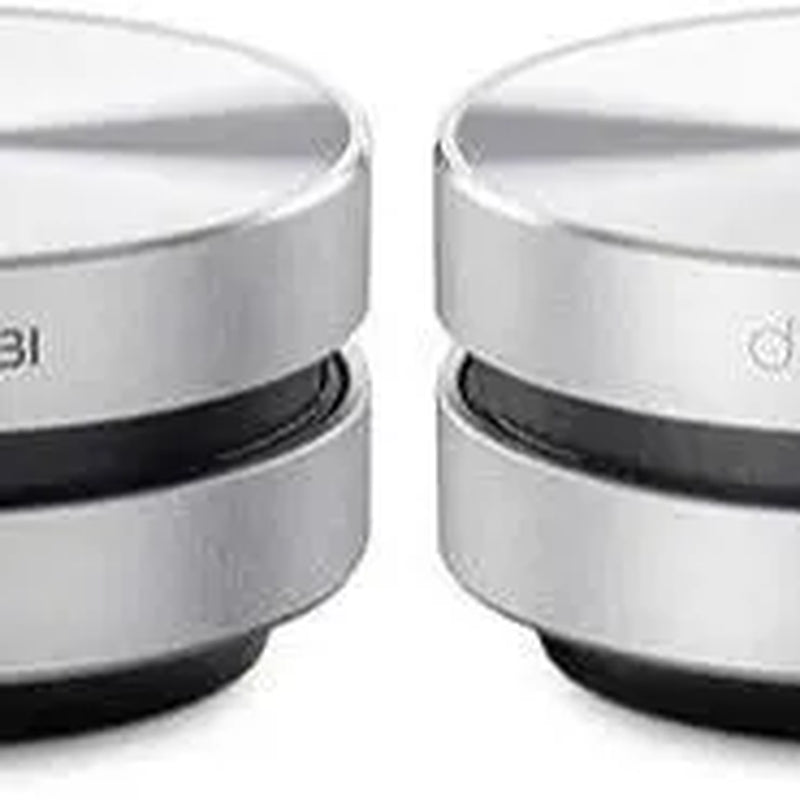 Mini Bone Conduction Speaker with Magnetic Stickers, Make Anything into Speaker Humbird Speaker Wireless Bass Sound for Travel, Silver Audio Bluetooth Compact Metal Plastic Stereo Birthday Device