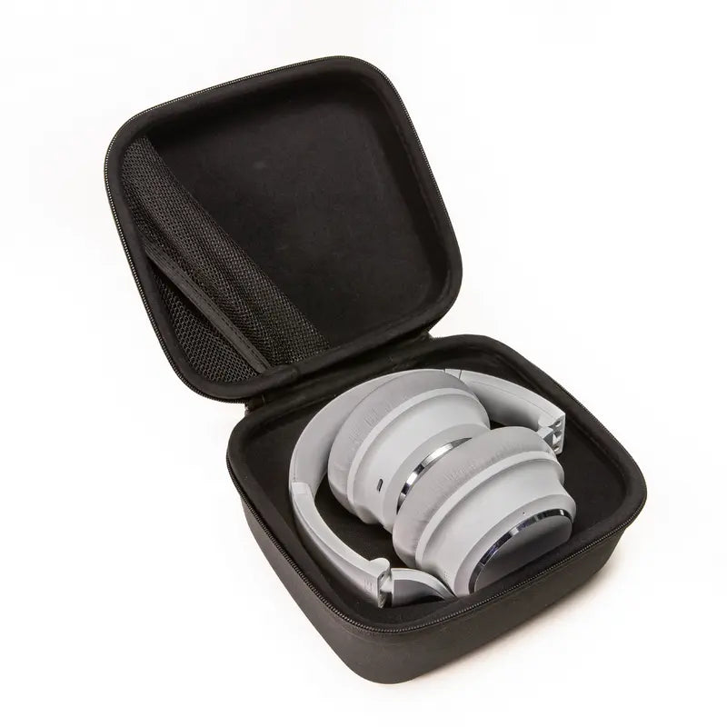 Wyze Headphones — #1 Over-Ear Headphones on Tiktok, 40Db Active Noise Cancelling Bluetooth Earphones, Transparency Mode, Great Bass, Custom EQ in App, Microphone, Foldable, Lightweight, Alexa Built-In, W/ Aux Cord, Android Ios Audio Black Sweat Resistant