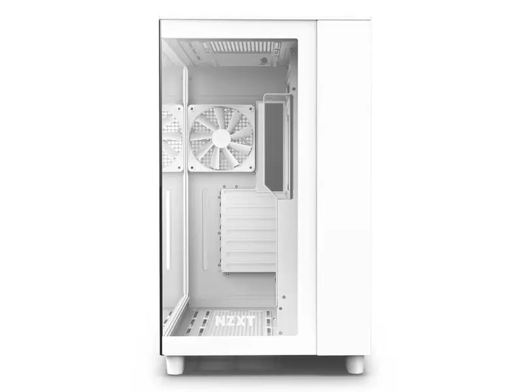 NZXT H9 Flow - All White - CM-H91FW-01 - Dual-Chamber Mid-Tower Airflow Case