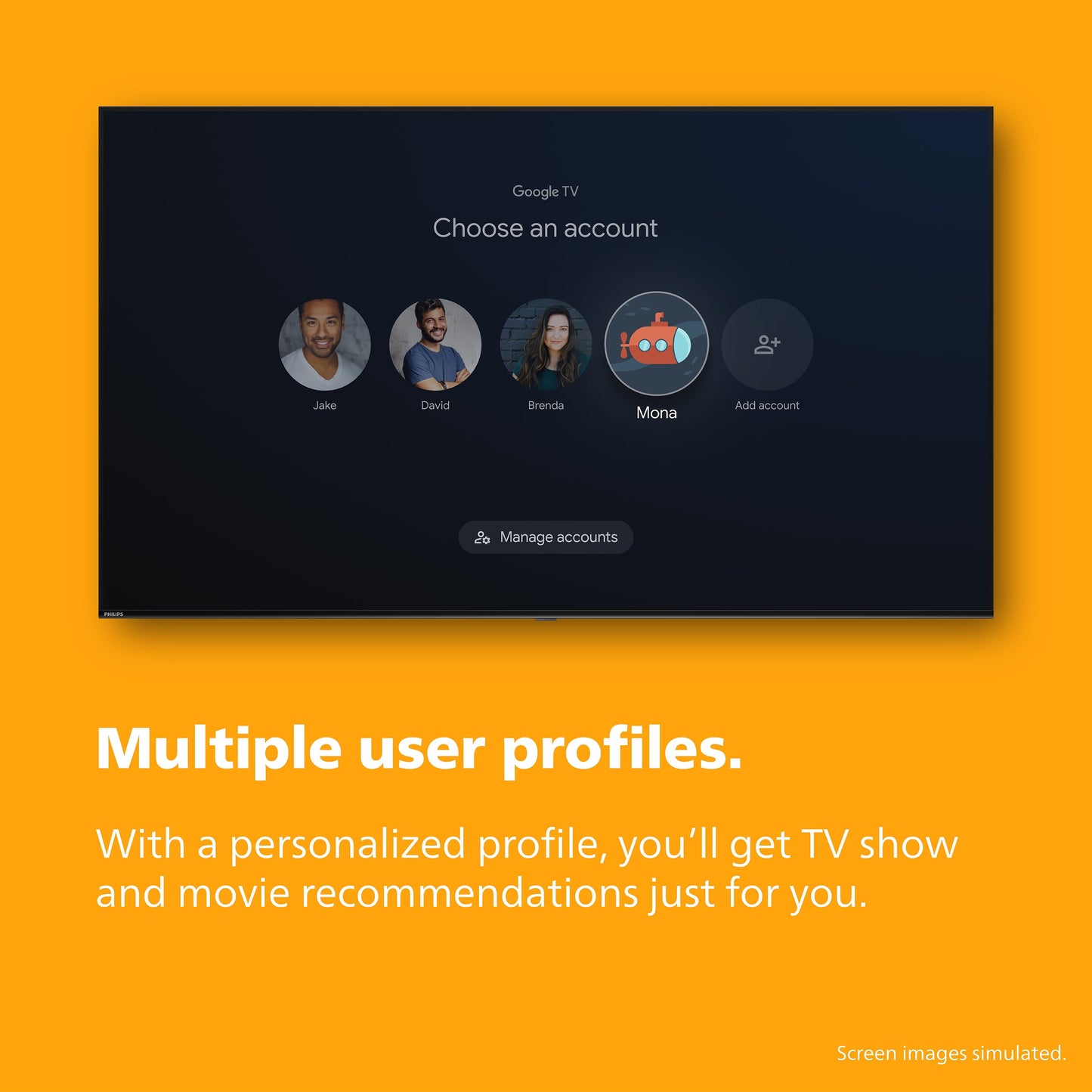 65" Class 4K Ultra HD (2160P) Google Smart LED Television (65PUL7552/F7) (New)