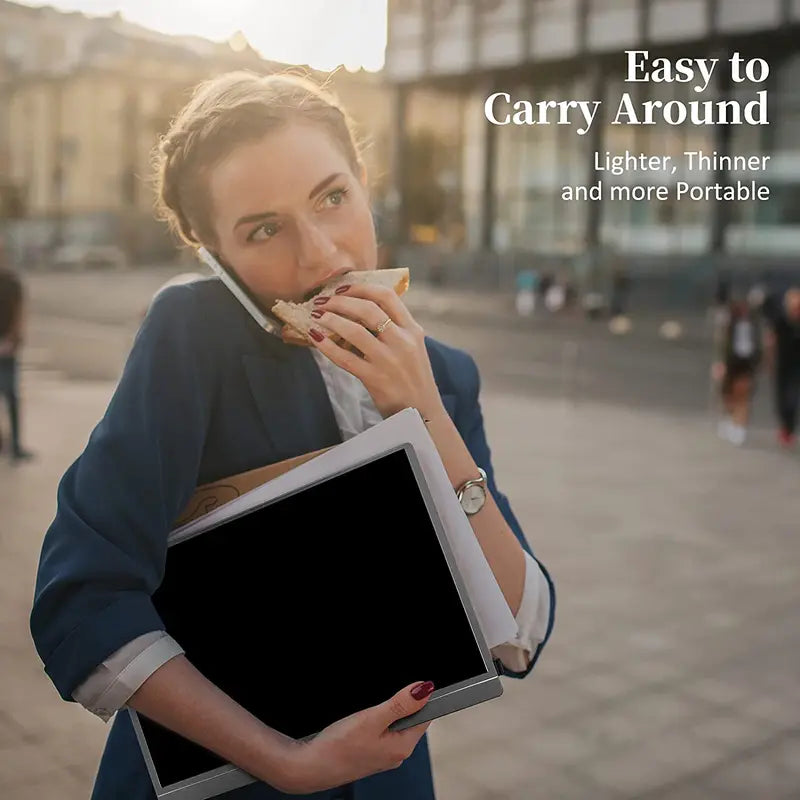 KYY Portable Monitor 15.6Inch 1080P FHD Laptop Monitor Screen