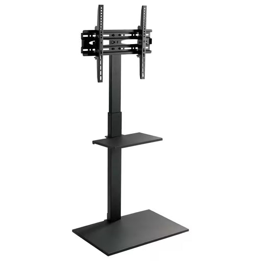 Height Adjustable TV Stand with Shelf for 23 In. and to 55 In.