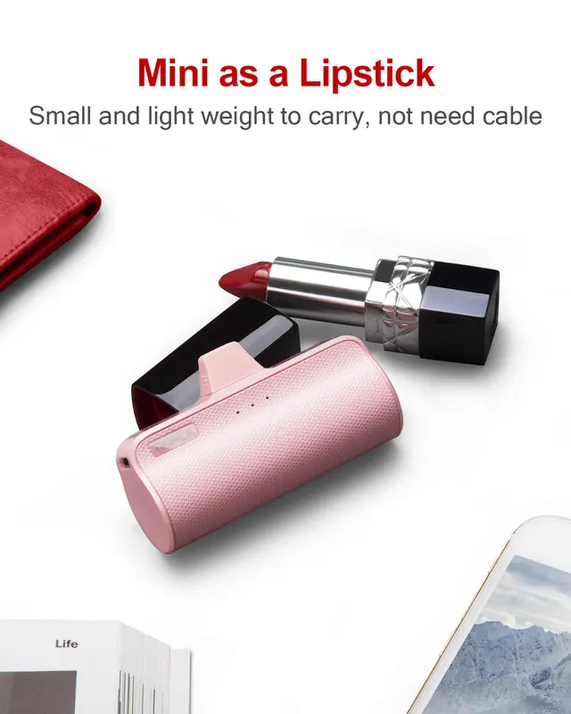 Iwalk Portable Charger with Built in Plug, 3350Mah Tiny Power Bank Small Battery Pack Compatible with Iphone 14/14 Pro/13/13 Pro/12/12 Pro/11/Xr/Xs/X/8/7/6,Airpods