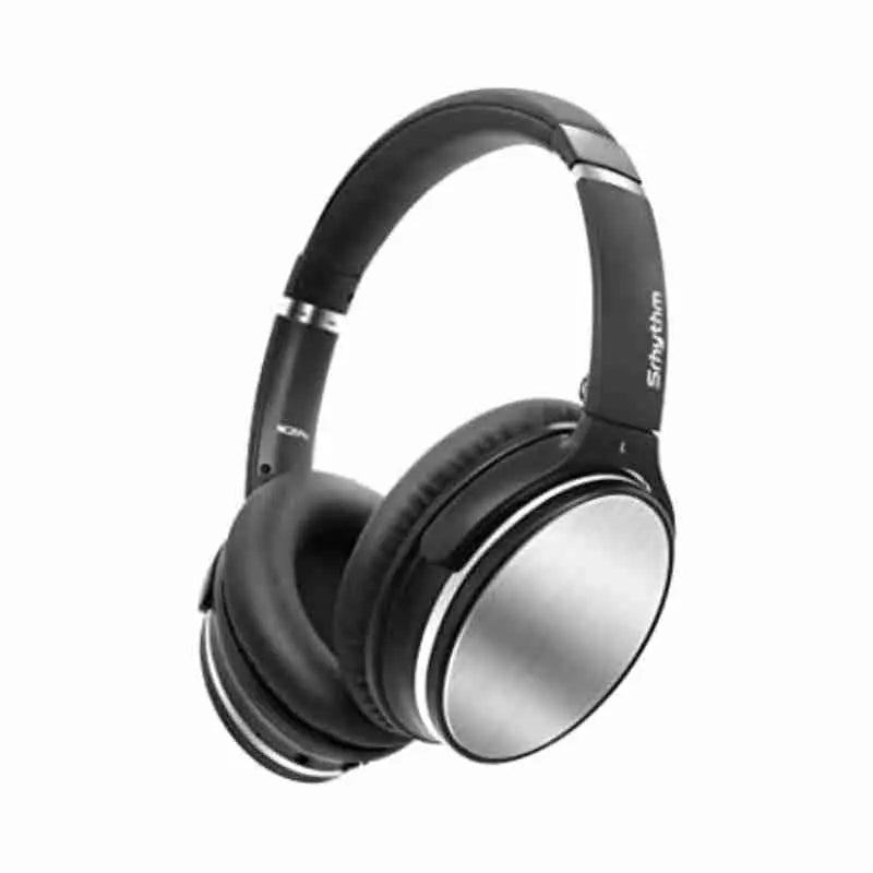 Srhythm Nicecomfort 25Pro Active Noise Cancelling Headphones Wireless,Bluetooth Headset with Game Mode Silver