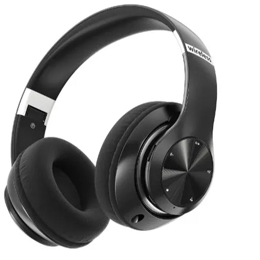 Wireless Bluetooth Headphones Over-Ear, 60H Playtime Foldable and Wired Stereo Headset Hifi Stereo Sound with 6 EQ Modes