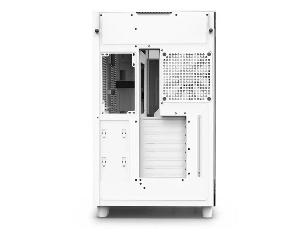 NZXT H9 Flow - All White - CM-H91FW-01 - Dual-Chamber Mid-Tower Airflow Case